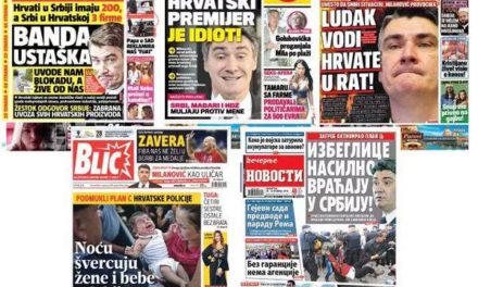 <span class="entry-title-primary">Célkeresztben a szerbiai független sajtótermékek</span> <span class="entry-subtitle">Nagy a valószínűsége annak, hogy a kormánypárti bulvárlapoknak egy ugyanazon forrás szállítja a szövegeket</span>