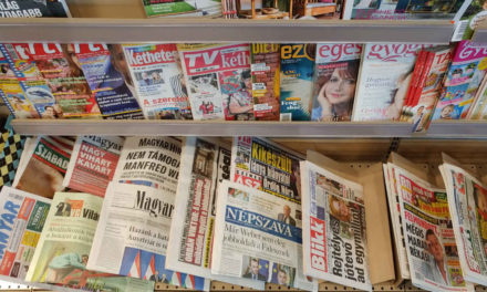 Magyarországon média kormányzati elfoglalása nagyon betett az amúgy is vergődő napilappiacnak