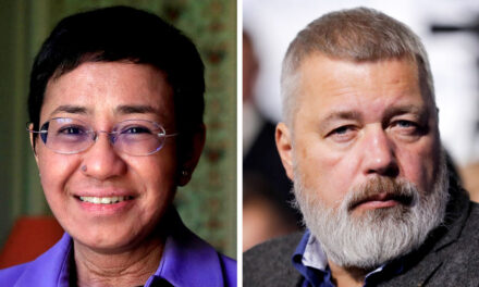 Maria Ressa Fülöp-szigeteki és Dmitrij Muratov orosz újságírónak ítélték oda az idei Nobel-békedíjat