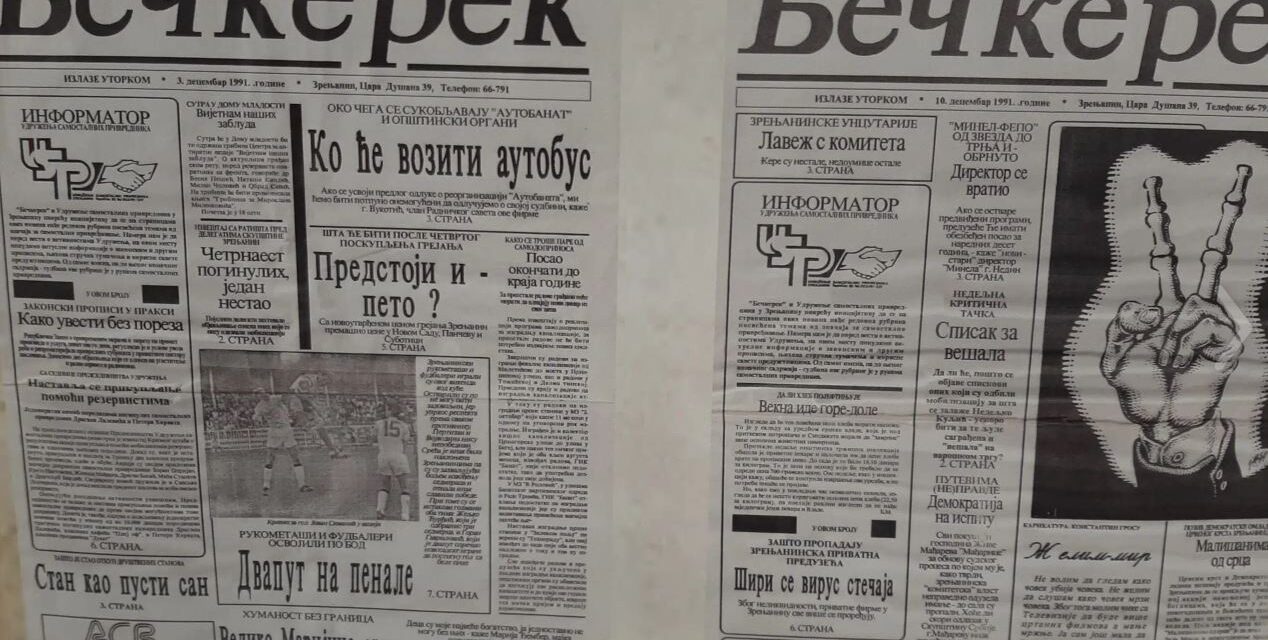 Nagybecskereken megemlékeztek a Bečkerek című hetilap megjelenésének 30. évfordulójáról