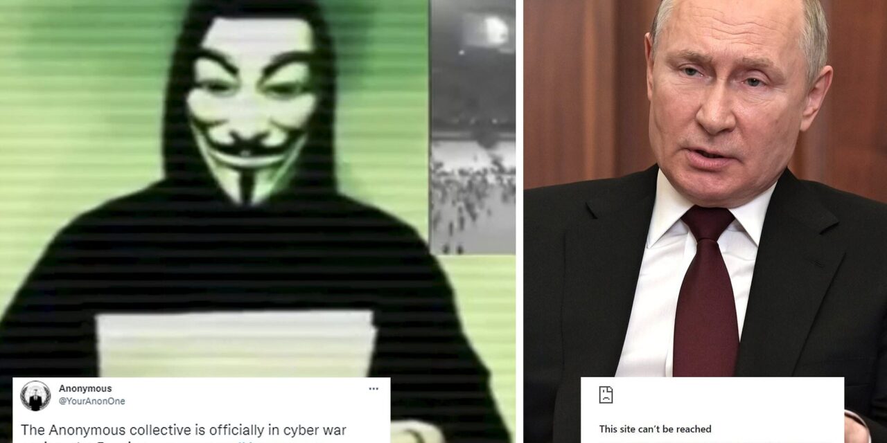 <span class="entry-title-primary">Az Anonymous beváltotta a fenyegetését</span> <span class="entry-subtitle">A nemzetközi hackercsoport korábban egy videóban arra figyelmeztette Vlagyimir Putyin orosz elnököt, hogy minden titkát nyilvánosságra fogják hozni</span>