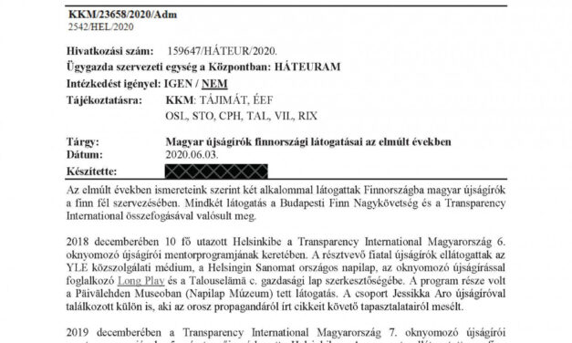 A MÚOSZ tiltakozik az újságírók kormányzati megfigyelése ellen