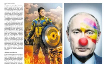 <span class="entry-title-primary">Szivárványszínű bohócként ábrázolt Putyin miatt fenyeget perrel egy svájci lapot az orosz nagykövetség</span> <span class="entry-subtitle">Az orosz diplomaták szerint a kép felháborító és jogsértő</span>