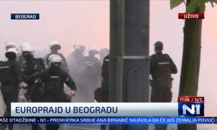 <span class="entry-title-primary">Újságírókat is megtámadtak és megfenyegettek az ellentüntetők Belgrádban</span> <span class="entry-subtitle">Példamutató szolidaritás a szerb újságírók között</span>