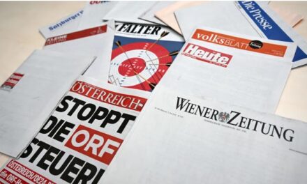Üres címoldallal tiltakozott az osztrák napilapok zöme az új („magyar mintájú”) médiafinanszírozási rendszer miatt