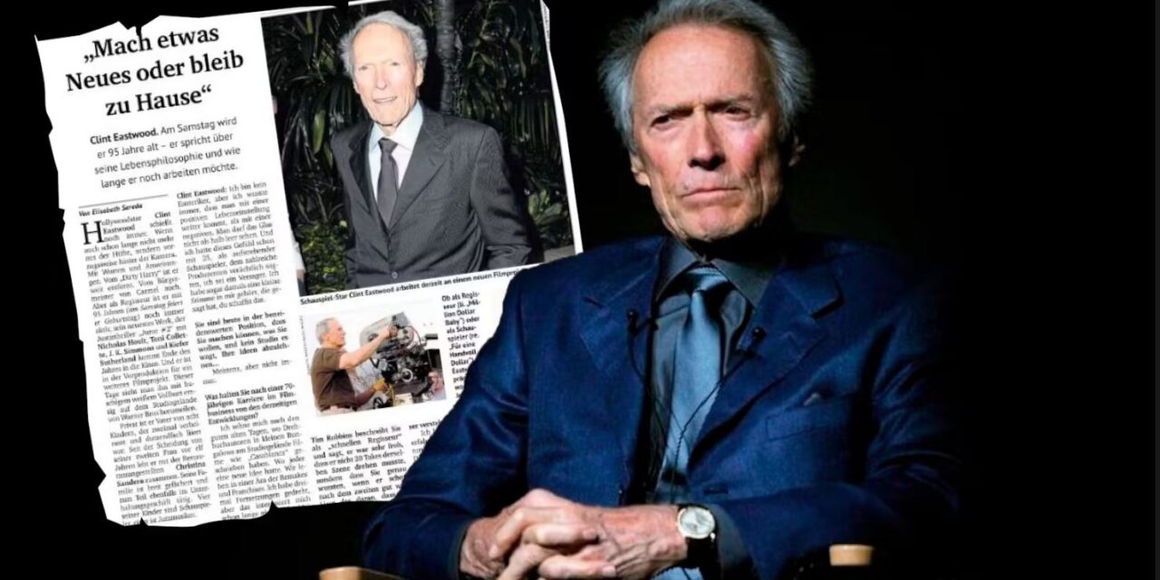 CLINT EASTWOOD IDÉZETEKET CSOMAGOLT ÁT EXKLUZÍV INTERJÚVÁ EGY OSZTRÁK ÚJSÁGÍRÓ