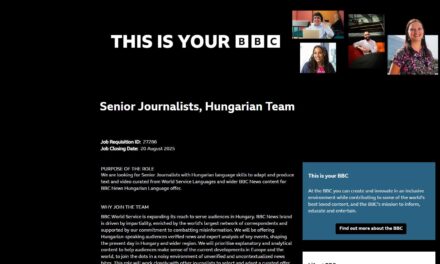MAGYAR NYELVŰ HÍRSZOLGÁLTATÁS ÚJRAINDÍTÁSÁT TERVEZI A BBC