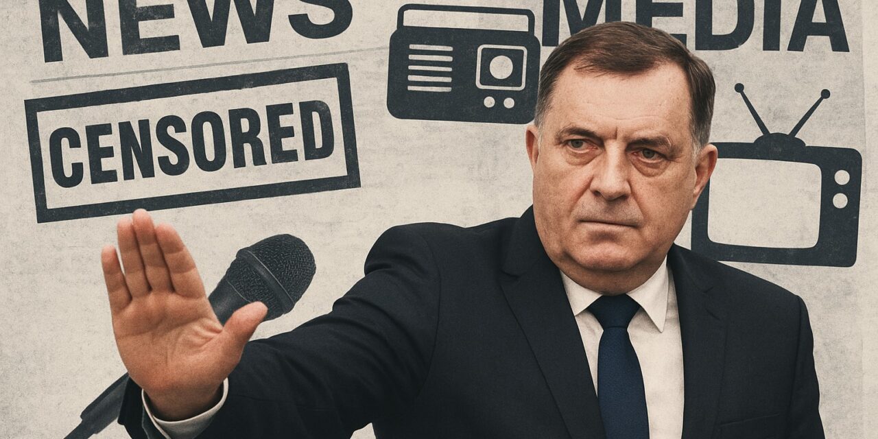 A BOSZNIAI SZERB KÖZTÁRSASÁGBAN EGY KORMÁNYHIVATAL ELLENŐRZÉSE ALÁ VONNÁK A MÉDIATERET