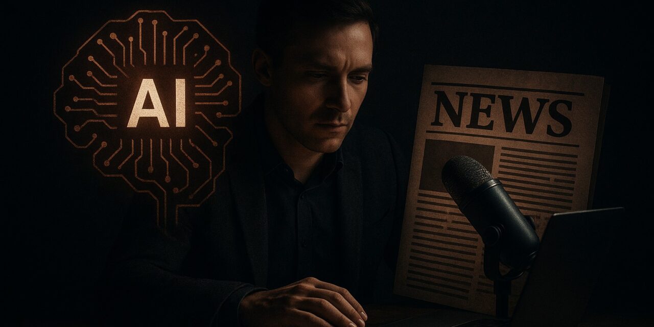 A MESTERSÉGES INTELLIGENCIA A SAJTÓ FENNTARTHATÓSÁGÁT VESZÉLYEZTETI