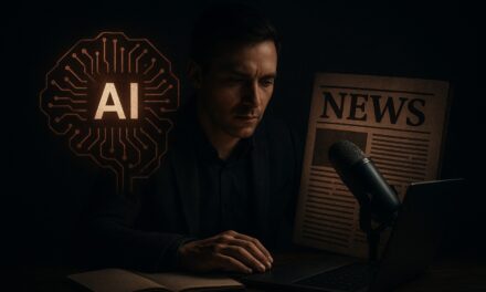 A MESTERSÉGES INTELLIGENCIA A SAJTÓ FENNTARTHATÓSÁGÁT VESZÉLYEZTETI