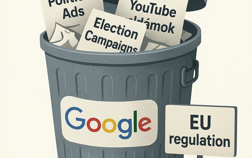 A GOOGLE MÁTÓL NEM ENGED POLITIKAI HIRDETÉSEKET AZ EU-BAN
