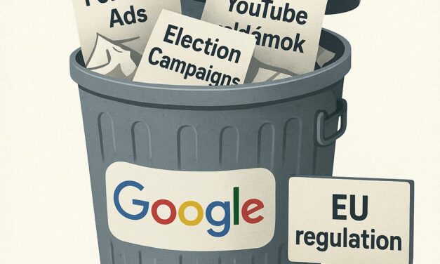 A GOOGLE MÁTÓL NEM ENGED POLITIKAI HIRDETÉSEKET AZ EU-BAN