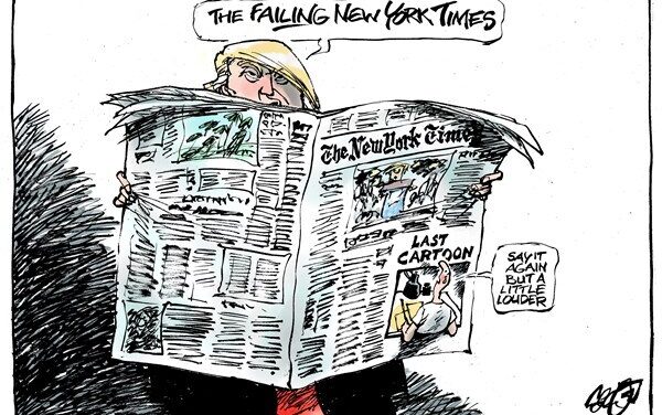 DONALD TRUMP 15 MILLIÁRD DOLLÁROS PERT INDÍTOTT A NEW YORK TIMES ELLEN