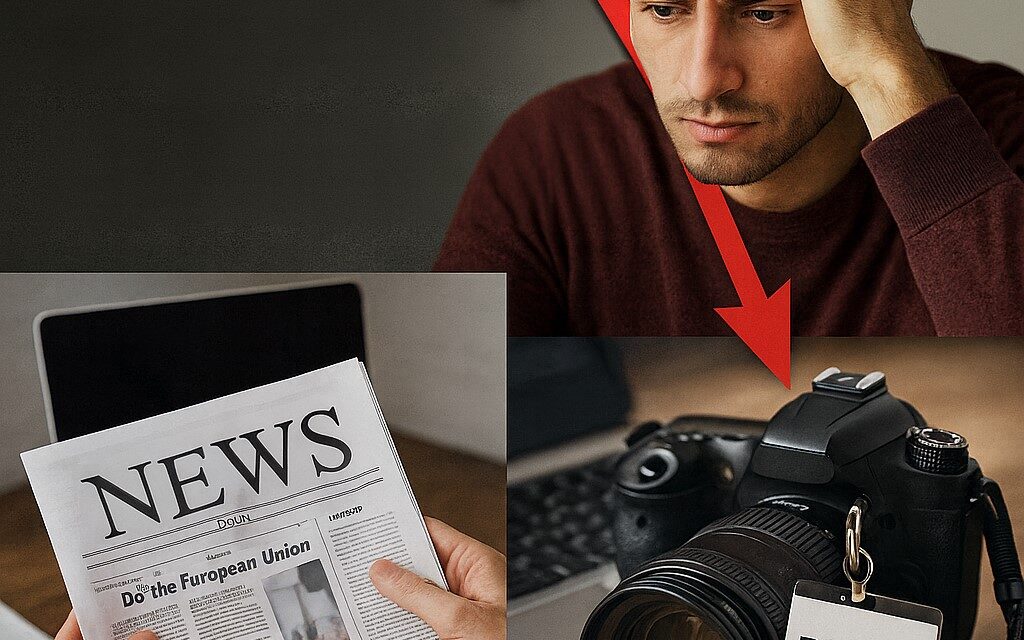 MAGYARORSZÁGON EGYRE KEVESEBBEN KÉSZÜLNEK ÚJSÁGÍRÓNAK