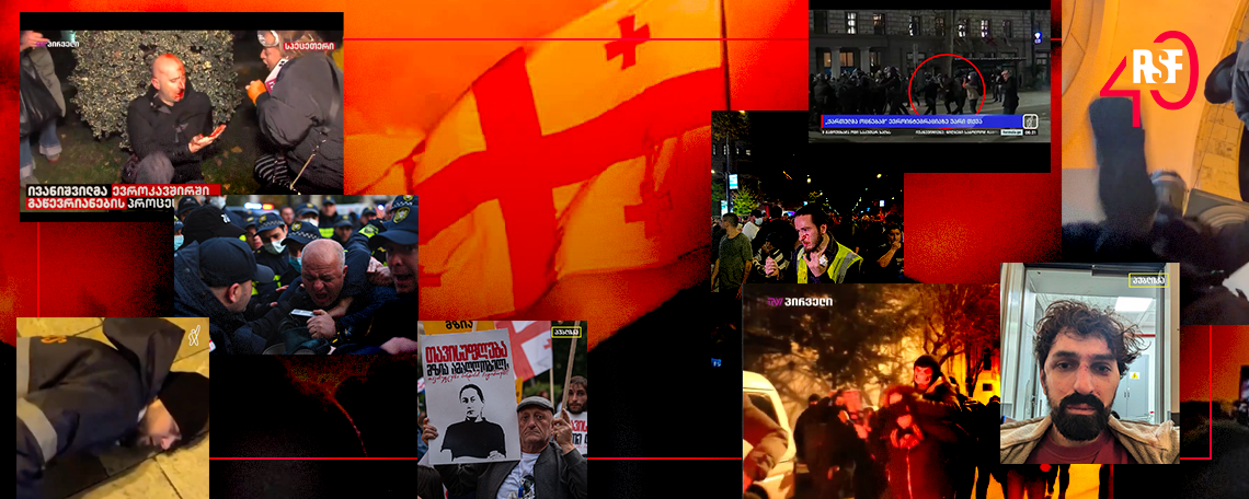 GRÚZIÁBAN AZ ELMÚLT EGY ÉV ALATT PÉLDÁTLAN MÉRTÉKBEN ROMLOTT A SAJTÓSZABADSÁG HELYZETE