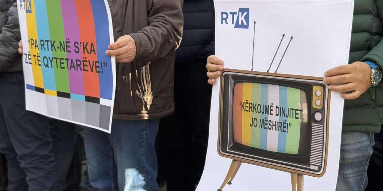 ÁLTALÁNOS SZTRÁJKBA LÉPTEK A KOSZOVÓI RÁDIÓ ÉS TELEVÍZIÓ MUNKATÁRSAI