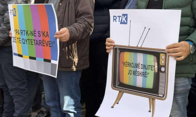ÁLTALÁNOS SZTRÁJKBA LÉPTEK A KOSZOVÓI RÁDIÓ ÉS TELEVÍZIÓ MUNKATÁRSAI