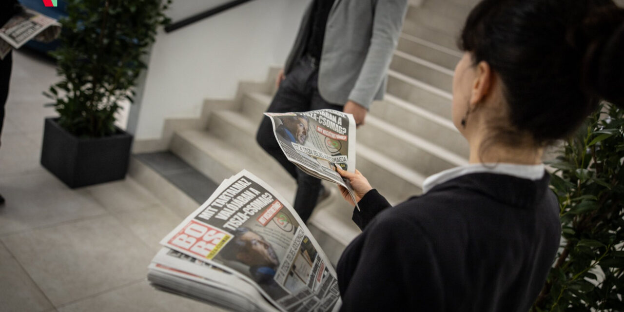 ÚJSÁGKIHORDÓK SORA TAGADJA MEG A BORS KÜLÖNSZÁMÁNAK KÉZBESÍTÉSÉT