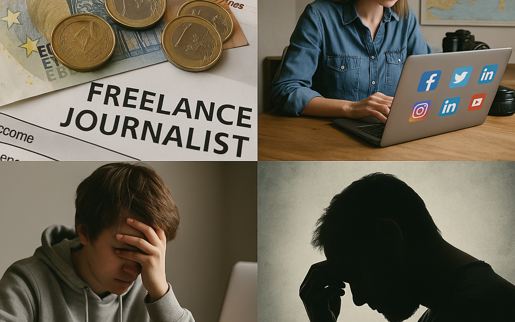 A SZABADÚSZÓ ÚJSÁGÍRÓK MUNKÁJA EURÓPÁBAN RENDKÍVÜL KISZOLGÁLTATOTT