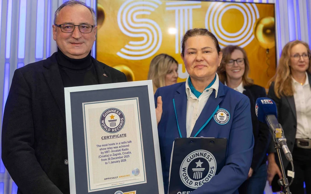 100 ÓRÁS MŰSORMARATONNAL KEZDTE MEG 100. SZÜLETÉSNAPJÁNAK ÜNNEPLÉSÉT A HORVÁT RÁDIÓ