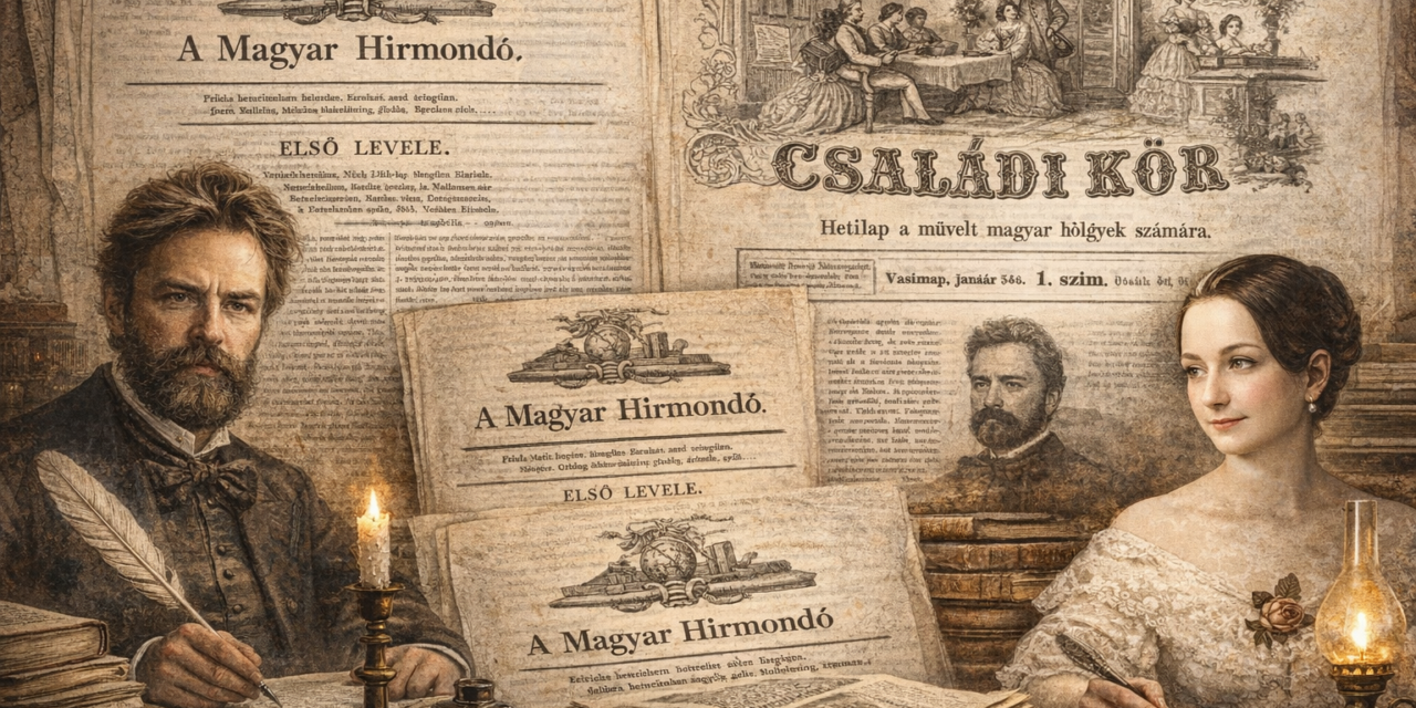 AZ ELSŐ MAGYAR FÉRFI ÉS NŐI LAPSZERKESZTŐ KÜZDELMEI ÉS HITVALLÁSA