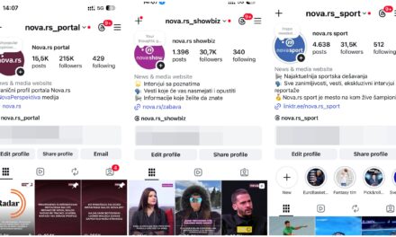 VISSZAÁLLÍTOTTÁK A NOVA.RS ÉS A RADAR SZERKESZTŐSÉGÉNEK ÖSSZES KÖZÖSSÉGI-MÉDIÁS FIÓKJÁT