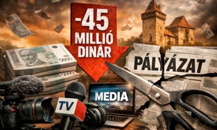 45 MILLIÓ DINÁRRAL CSÖKKENT A VAJDASÁGI MÉDIAPÁLYÁZATOK KERETE