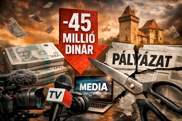 45 MILLIÓ DINÁRRAL CSÖKKENT A VAJDASÁGI MÉDIAPÁLYÁZATOK KERETE