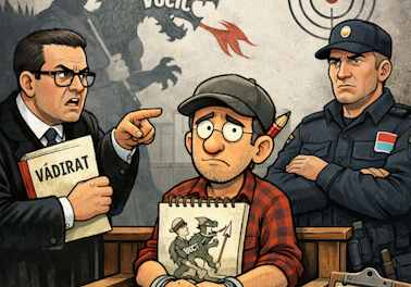 EGY KARIKATÚRA MIATT NYOMOZ A SZERB KIBERBŰNÖZÉSSEL FOGLALKOZÓ ÜGYÉSZSÉG