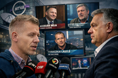 A VÁLASZTÁSI KAMPÁNY IDEJE ALATT MAGYAR PÉTERT EGYSZER SEM HÍVTA MEG A KÖZMÉDIA