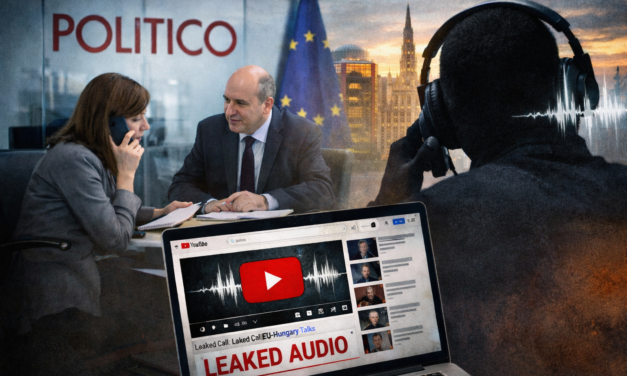 LEHALLGATTÁK A POLITICO BRÜSSZELI, EGY UNIÓS TISZTVISELŐVEL AZ UKRÁN-MAGYAR VISZONYOKRÓL BESZÉLŐ  ÚJSÁGÍRÓJÁT