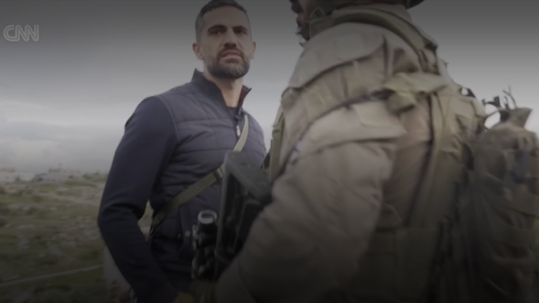 IZRAELI KATONÁK BÁNTALMAZTÁK A CNN STÁBJÁT