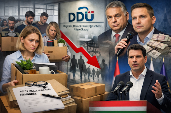 TÖMEGES ELBOCSÁTÁS A FIDESZES KAMUPROFILOKAT SZERVEZŐ DDÜ-NÉL