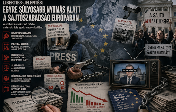 RIASZTÓ JELENTÉS AZ EURÓPAI MÉDIAHELYZETRŐL