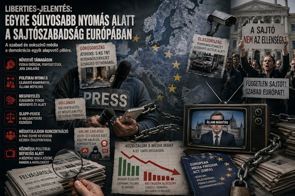 RIASZTÓ JELENTÉS AZ EURÓPAI MÉDIAHELYZETRŐL