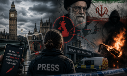 FÉLELEMBEN DOLGOZNAK A LONDONI IRÁNI ÚJSÁGÍRÓK