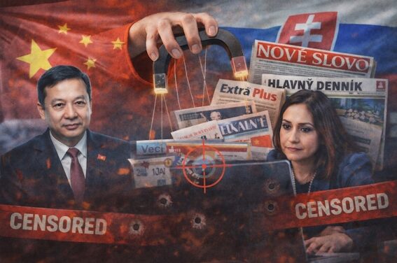 A SZLOVÁK MÉDIÁBAN ERŐSÖDIK A KÍNAI PROPAGANDA