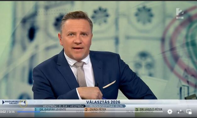 KÍNOS PILLANAT ZAVARTA MEG  A TV2 VÁLASZTÁSI MŰSORÁT (VIDEÓVAL)