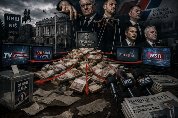 SNS-KÖZELI MÉDIUMOK VITTÉK EL A NIŠI MÉDIAPÉNZEK TÖBBSÉGÉT