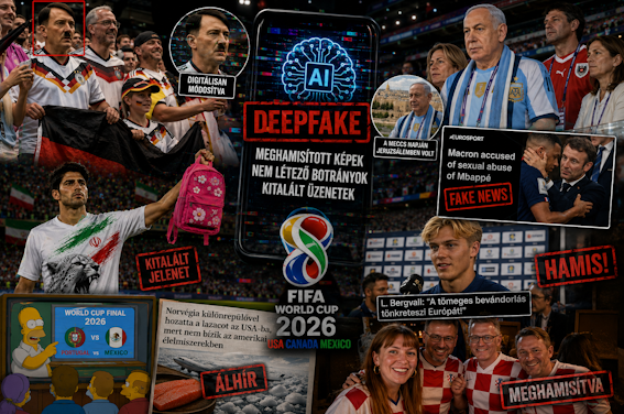 A FUTBALL ÜNNEPE, A DEZINFORMÁCIÓ JÁTSZÓTERE