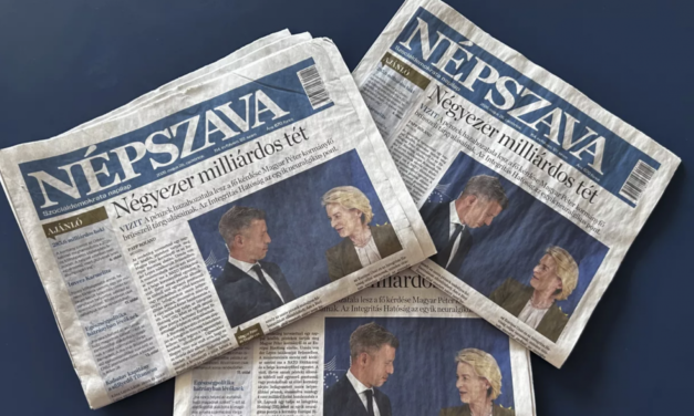 AZ EFJ ELÍTÉLTE A NÉPSZAVA NYOMTATOTT KIADÁSÁNAK MEGSZÜNTETÉSÉT.