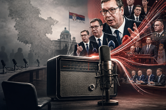 VUČIĆ DOMINÁLJA A RÁDIÓS HÍREKET IS