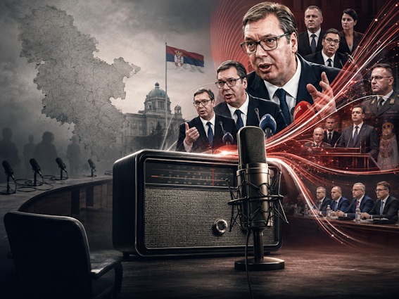 VUČIĆ DOMINÁLJA A RÁDIÓS HÍREKET IS