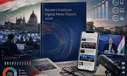 REUTERS INTÉZET:  A MAGYARORSZÁGI MÉDIA IRÁNTI BIZALMI MEGÍTÉLÉSE IS JELENTŐSEN LEROMLOTT