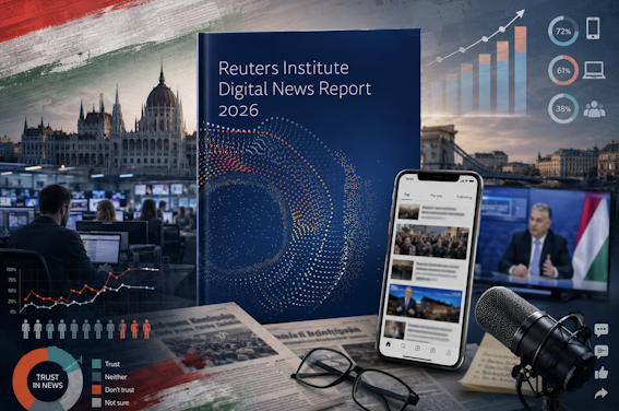 REUTERS INTÉZET:  A MAGYARORSZÁGI MÉDIA IRÁNTI BIZALMI MEGÍTÉLÉSE IS JELENTŐSEN LEROMLOTT