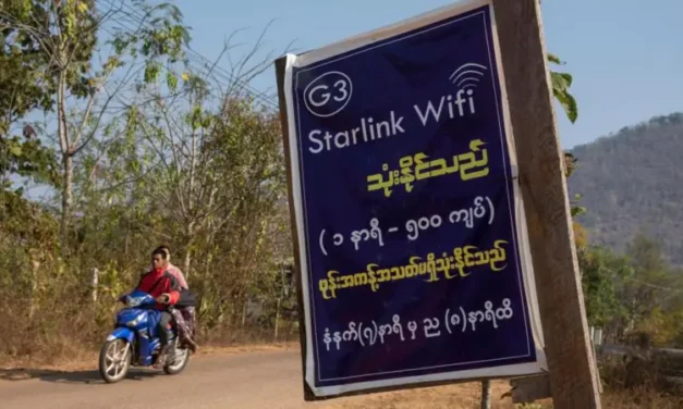 STARLINK-KÁVÉZÓK SEGÍTENEK KIJÁTSZANI AZ INTERNETBLOKÁDOT MIANMARBAN