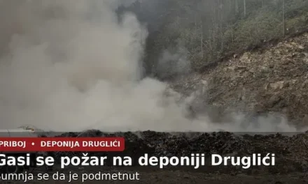 ÚJSÁGÍRÓKRA TÁMADTAK A LÁNGOLÓ DRUGLIĆI SZEMÉTTELEPNÉL (VIDEÓVAL)