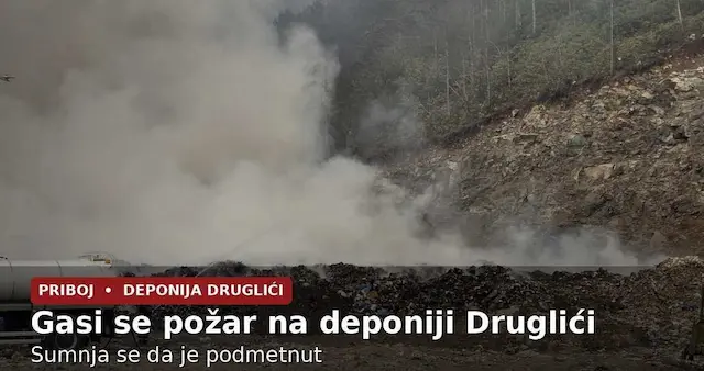 ÚJSÁGÍRÓKRA TÁMADTAK A LÁNGOLÓ DRUGLIĆI SZEMÉTTELEPNÉL (VIDEÓVAL)