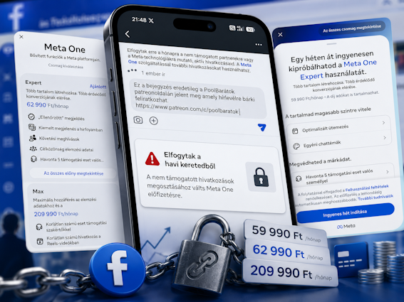 FIZETŐSSÉ TEHETI A LINKMEGOSZTÁST A META