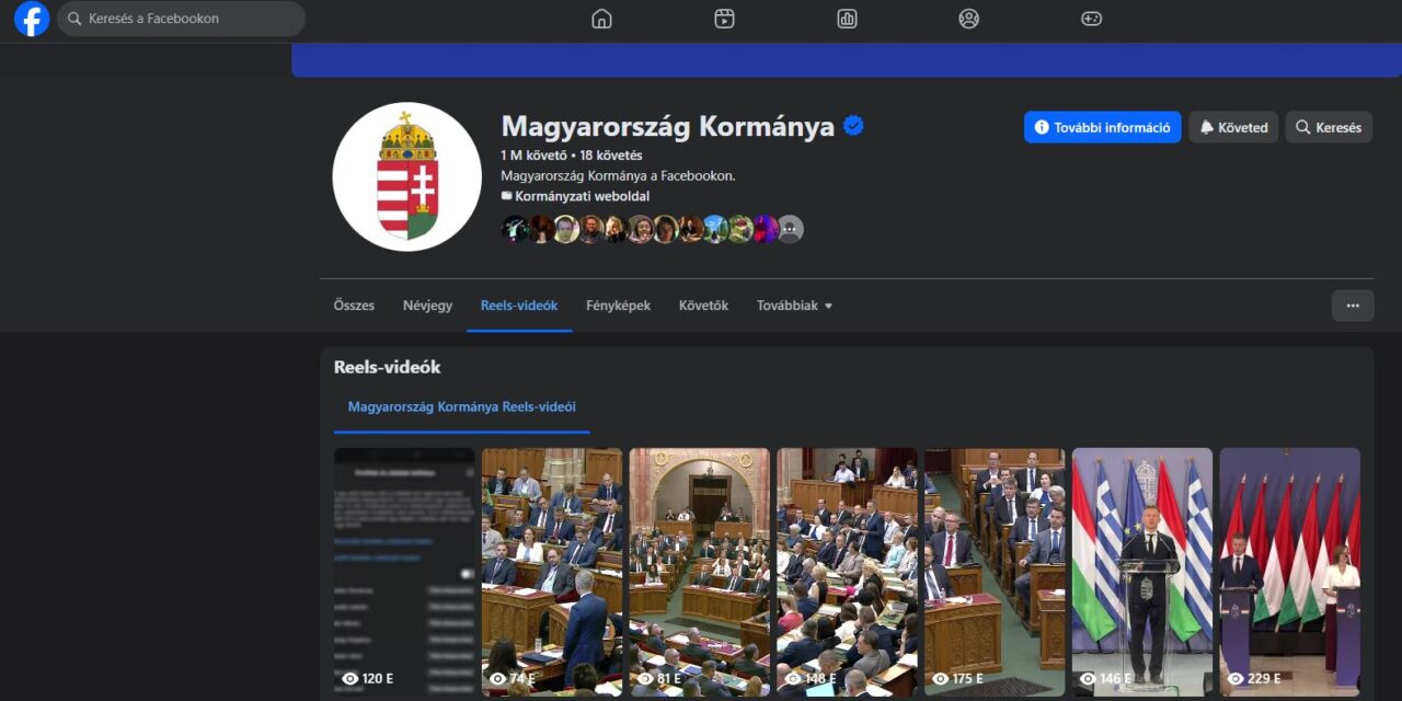 A FIDESZ-KORMÁNY CSAKNEM TÍZEZER FELHASZNÁLÓT LETILTOTT A MAGYARORSZÁG KORMÁNYA FACEBOOK-OLDALÁRÓL